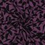 VISCOSE POPLIN STRETCH ABSTRACT - VIOLET
