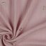DOUBLE GAUZE EMBROIDERY STARS - SOFT ROSE
