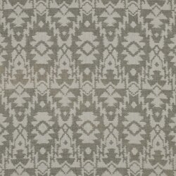 DOUBLE GAUZE JACQUARD AZTEC - ARMY GREEN