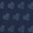 JEANS JACQUARD HEARTS - JEANS