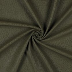 STRUCTURE EN FAUX CUIR - VERT ARMÉE