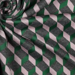 JACQUARD GRÁFICO DE PUNTO - VERDE