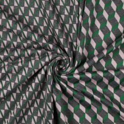 JACQUARD GRÁFICO DE PUNTO - VERDE