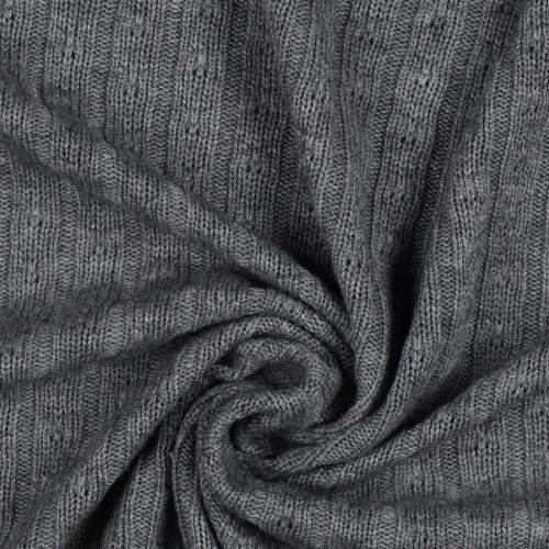 CABLE KNIT - GREY