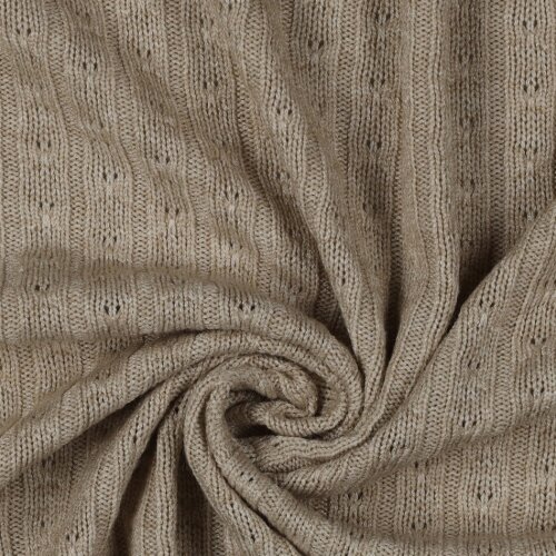 CABLE KNIT - SAND