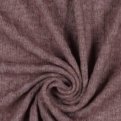 CABLE KNIT - OLD ROSE