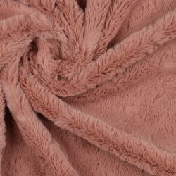 FAUX FUR - DARK ROSE