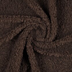 TEDDY BOUCLE - DARK BROWN