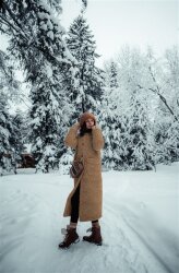 TEDDY BOUCLE - DARK BROWN
