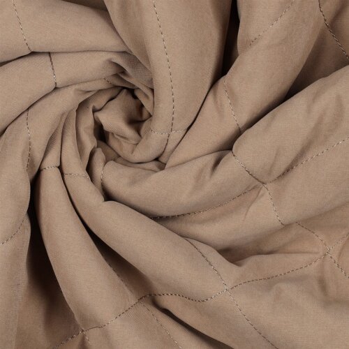STEPPED WITH FUR - CAPPUCCHINO