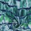 Viskose Popeline Batik - türkisblau