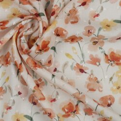 VISCOSE DOBBY - ORANGE