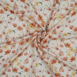 VISCOSE DOBBY - ORANGE
