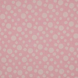 DOUBLE GAUZE JACQUARD DOTS - PINK