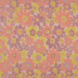 JACQUARD FLOWER - LIGHT ROSE