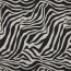 GEBREIDE JACQUARD ZEBRA - ZWART