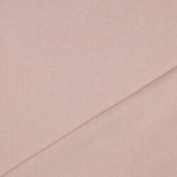 FLEECE COTTON GOTS - LIGHT ROSE
