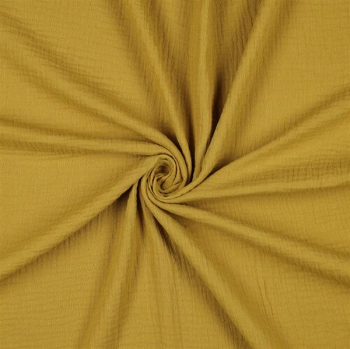 Muslin Uni *Gerda* BIO~Organic - gold