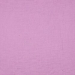 Mousseline Uni *Gerda* BIO~Organic - lichtroze