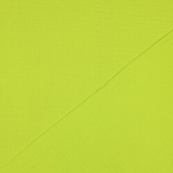 Mousseline Uni *Gerda* BIO~Organic - Neongeel