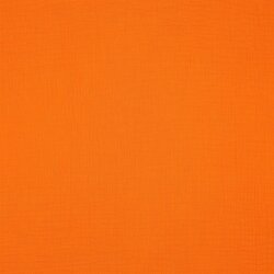 Muslin Uni *Gerda* BIO~Organic - Arancione neon