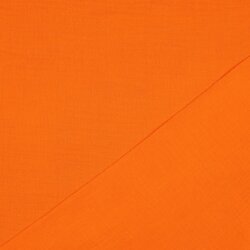 Muslin Uni *Gerda* BIO~Organic - Arancione neon