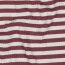Rippenjersey Gestreift - beere