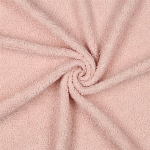 Baumwoll Teddy *Vera* - hellrosa