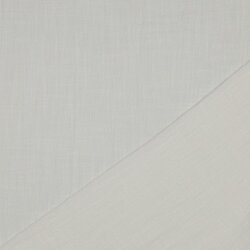 Baumwollstoff Slub vorgewaschen - creme