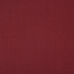 LINEN VISCOSE WASHED - WINE RED