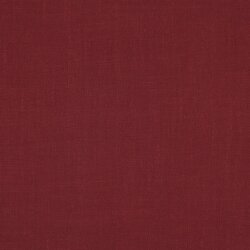 LINEN VISCOSE WASHED - WINE RED