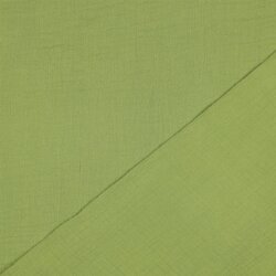 Mousseline unie *Vera* - pomme