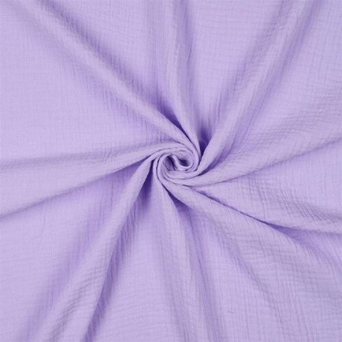 Plain muslin *Vera* - light lilac