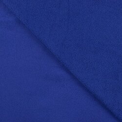 Cotton terry fleece *Lisa* - dark blue