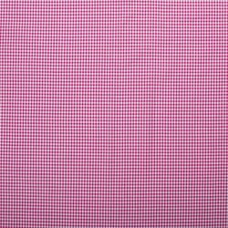 Baumwollpopeline garngefärbt - Vichy Karo 5mm pink