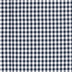 Cotton poplin yarn-dyed - Vichy check 10mm midnight blue
