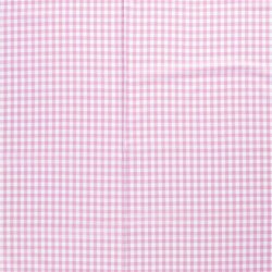 Baumwollpopeline garngefärbt - Vichy Karo 10mm rosa