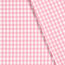 Cotton poplin yarn dyed - Vichy check 10mm pink
