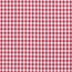 Hilo de popelina de algodón teñido - Vichy check 10mm rojo