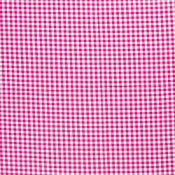 Baumwollpopeline garngefärbt - Vichy Karo 10mm pink
