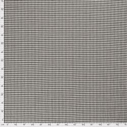 Cotton poplin yarn dyed Vichy check 5mm - rust