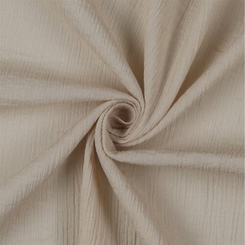 ALGODÓN ARRUGADO - BEIGE