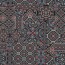 Canvas Digital orientalisches Mosaik - dunkelblau