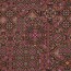 Canvas Digital orientalisches Mosaik - dunkelrot