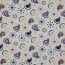 Katoen popeline glitter paisley - wit
