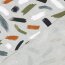 SOFT SWEAT MELANGE BRUSH STROKES - GREY MELANGE