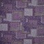 Viskose Popeline Patchwork - lila