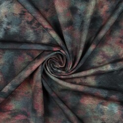 Softshell Digital abstrakte Batik - anthrazit