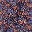 JERSEY FLOWERS - POURPRE FONCÉ