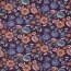 JERSEY FLOWERS - POURPRE FONCÉ
